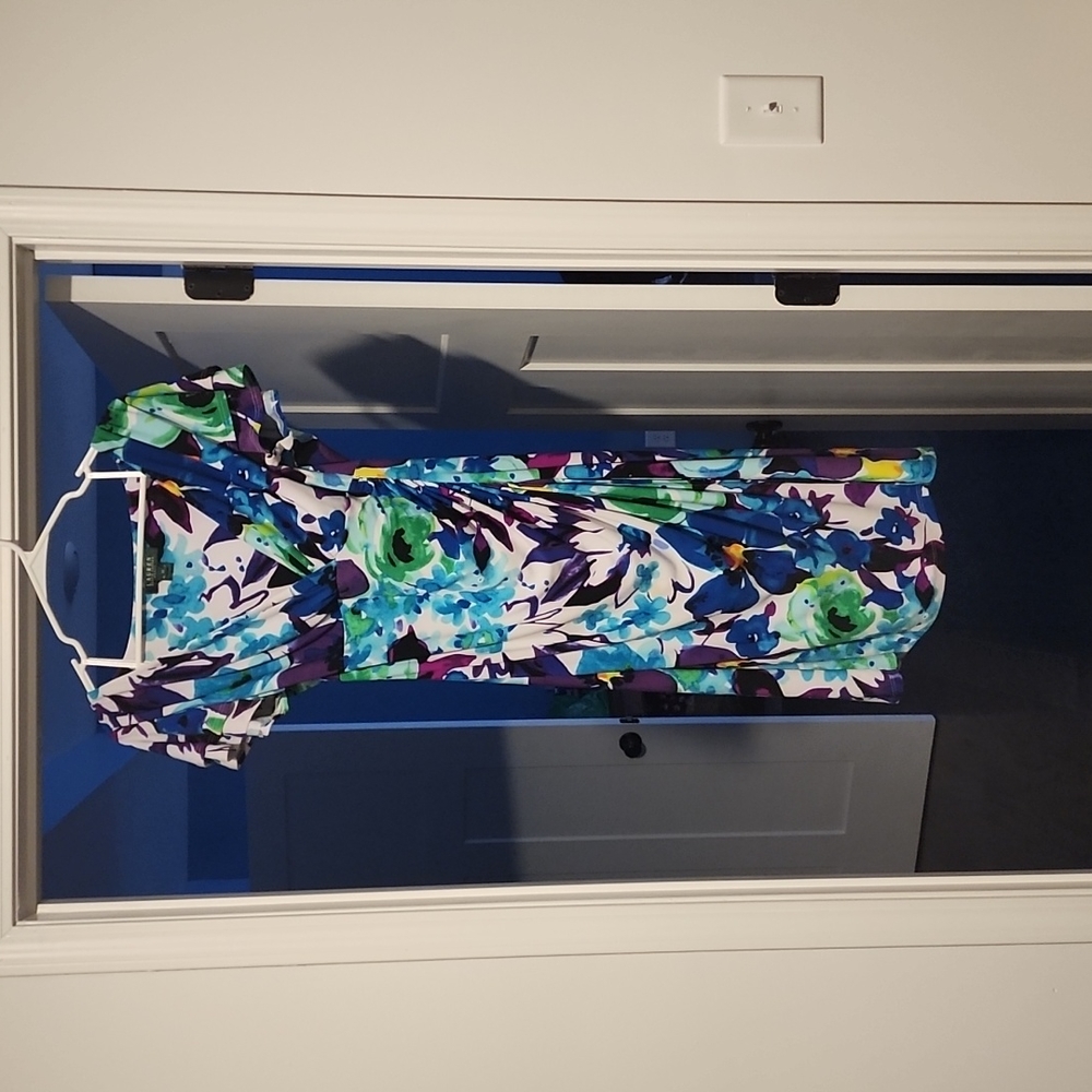 Ralph Lauren Floral Dress Size 14